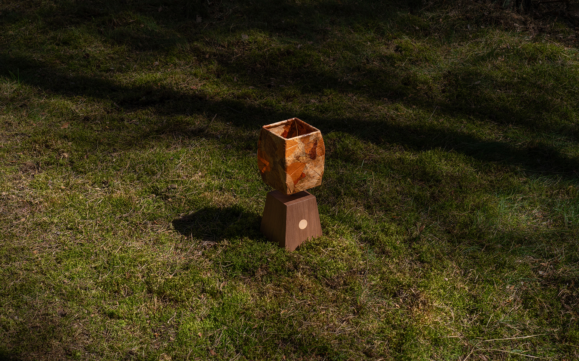 Folium Lamp on grass