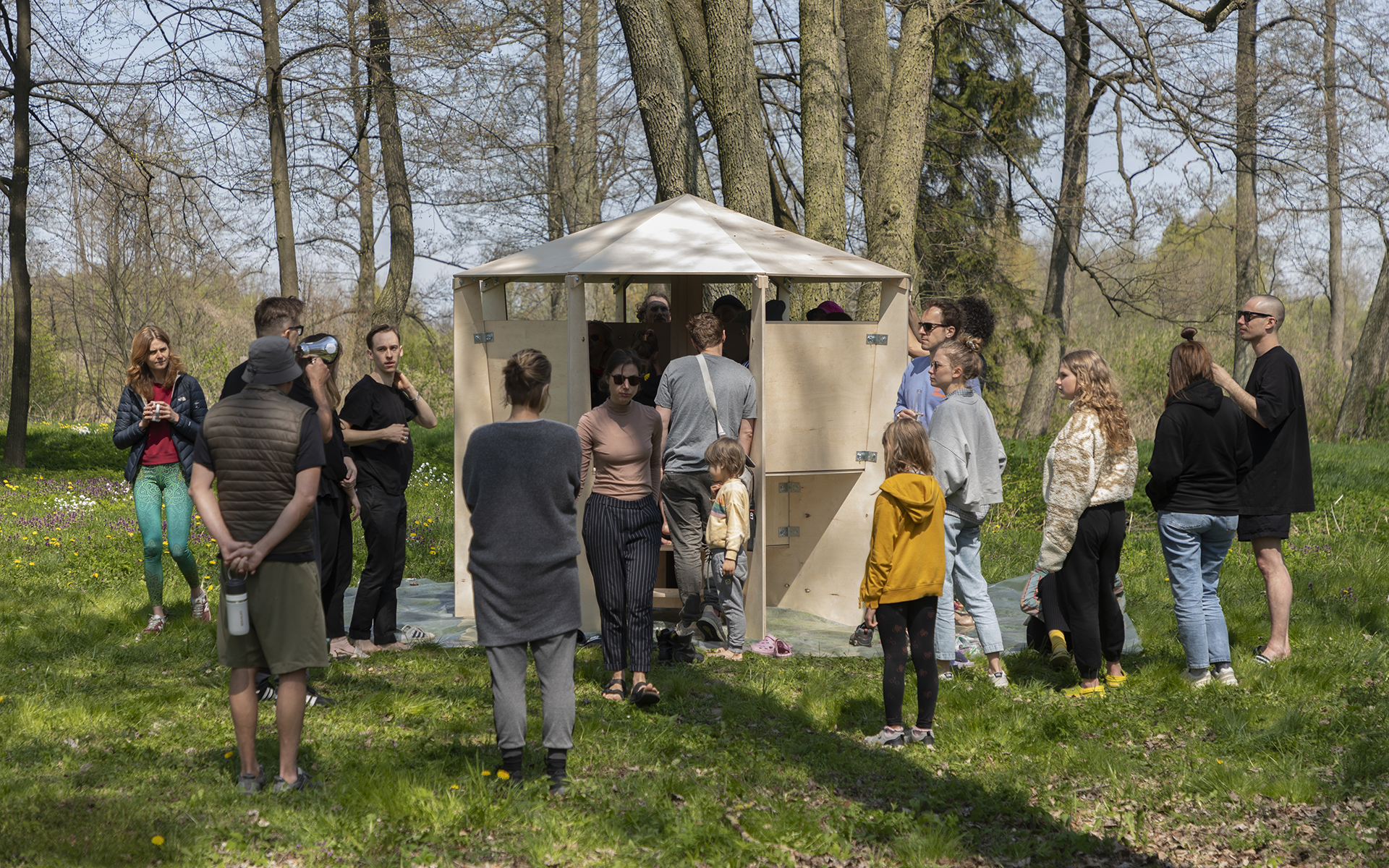 An event with the Reconnector presented to the visitors